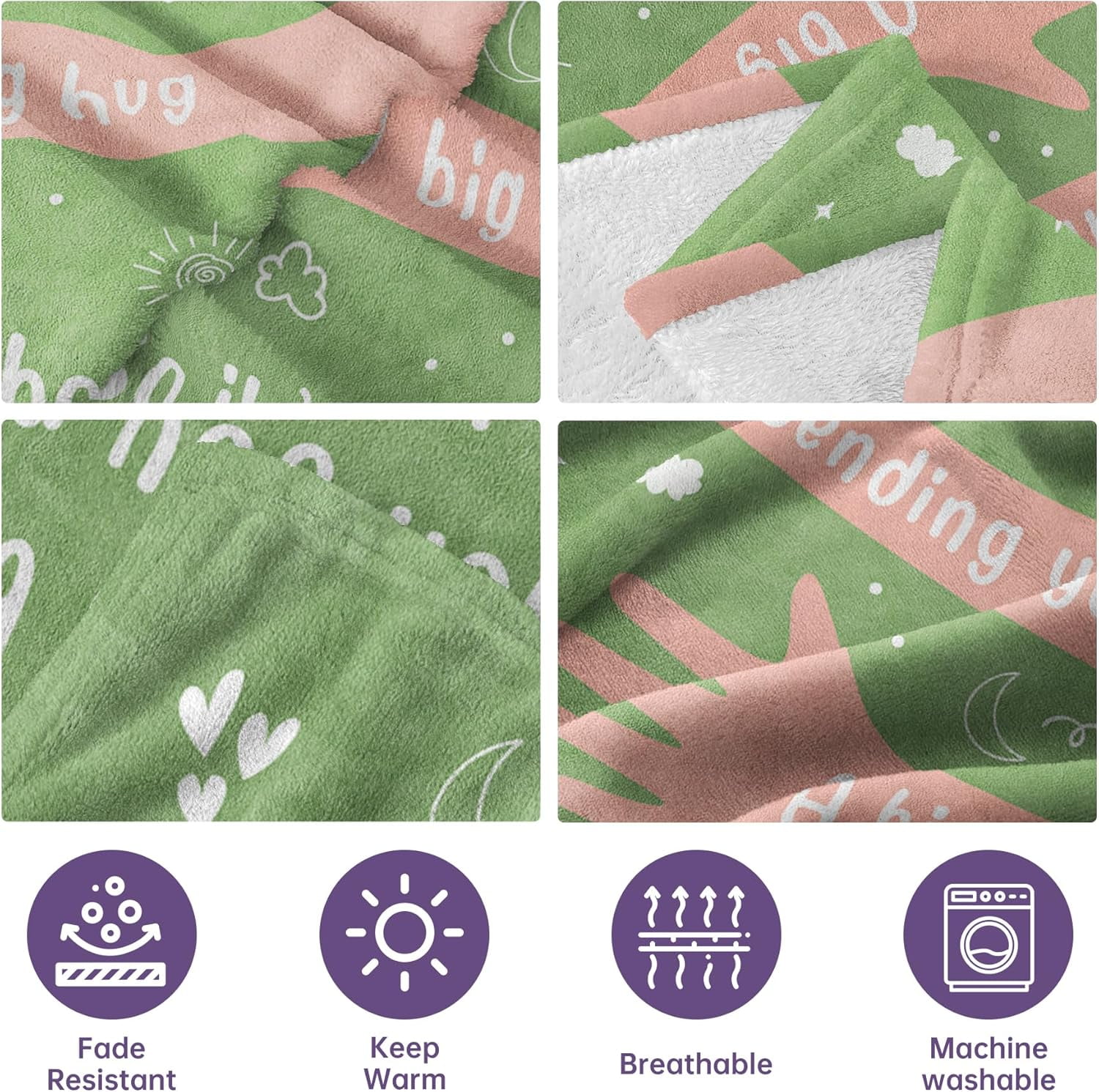 Get Well Gifts for Women Men, Hug/Healing Blanket, Thinking of You/Cancer Care/Sympathy/After Surgery Gifts for Friends, Sister, Coworkers, Soft Throw Blankets