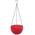 thumbnail image 2 of 2 Stück Körbe Blumenampel Strick Halterung Set Haken Hängeampeln Hängepflanztopf Grau/Weiß/Rot/Braun, 2 of 6