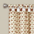 thumbnail image 3 of Achim Callie Cuff Tab Top Window Curtain Panel - 52x63 - Spice/Tan, 3 of 5