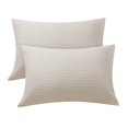 thumbnail image 1 of Fundas de Almohada Zaizaihome King Pack de 2 100% Algodón Egipcio, 1 of 7