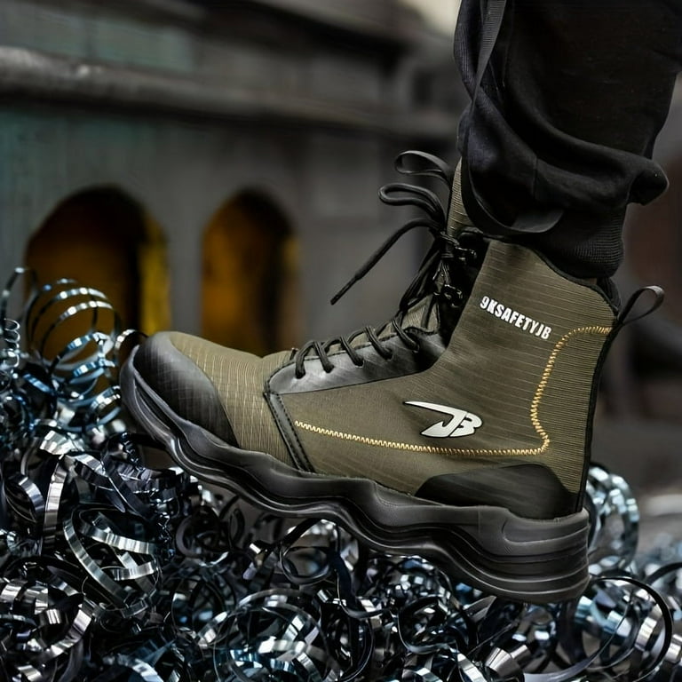 Comfy steel toe boots deals