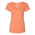 thumbnail image 1 of Next Level Womens Ideal V, XS, Light Orange, 1 of 1