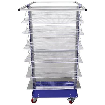 Tablet Drying Rack Sax Single-Slide Table Top Drying Rack, 30 Shelves, 8 x 12 Inches ...