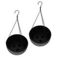 thumbnail image 6 of Raindrops Hanging Planter Balcony Decor 2Pcs 8.3X5.1In, 6 of 8