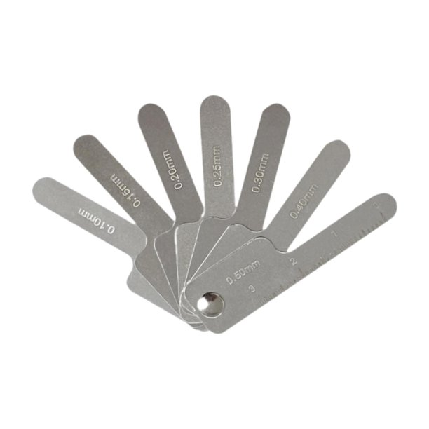 Medidor de reducción interproximal dental (IPR) portátil y ligero para uso doméstico. con escamas