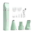 thumbnail image 1 of Pet Trimmer 4 in 1 Rechargeable Low Noise Safe Electric Cat Puppy Hair Clipper for Nail Paw Body, 1 of 5
