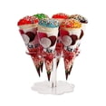 thumbnail image 3 of Girlsshop Acrylic Ice Cream Cone Holder / Chip Cone Holder / Counter Top Display Stand,2, 3 of 9