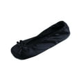thumbnail image 1 of CTM®  Satin Ballerina Slipper House Shoe (Women's), 1 of 3