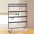 thumbnail image 7 of Segolike 5 Tier Earring Organizer Stand, Wooden Base, Display Rack, Jewelry Holder Organizer for Store, Tradeshow, Photography Dresser Black, 7 of 7
