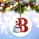 thumbnail image 4 of 2024 26 Letter Christmas Snowman Christmas Pendant - Acrylic Car Pendant Saint, 4 of 5