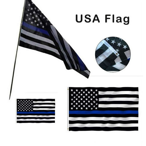 BKER Foot And Blue Black 3 By Flag Flags White 5 Other