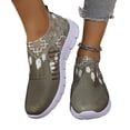 thumbnail image 6 of IEMIEMIEM Women's Athletic Shoes Slip On Walking Casual Comfort Lightweight Breathable Mesh Sock Shoe Non-Slip Tennis Running Sneakers 7.5 wide, 6 of 6