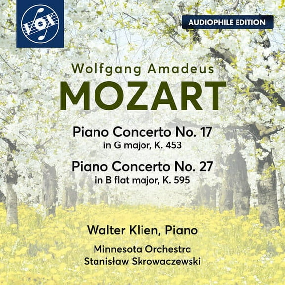 Mozart / Klien / Minnesota Orchestra - Piano Concertos Nos. 17 & 27 - Music & Performance - CD