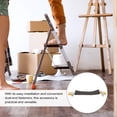 thumbnail image 2 of SHISUYAN Ladder Pole Stabilizer with AntiSlip Rubber Pad for Home Use Black Fits Most Ladders 6.5in, 2 of 9