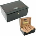 thumbnail image 3 of Cuban Crafters Embajador Digital Hygrometer Humidor for 120 Cigars, 3 of 3
