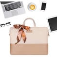 thumbnail image 6 of Laptop Bag 14 inch - for Women Computer Case Shoulder Messenger (creamy-white14), 6 of 6