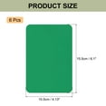 thumbnail image 2 of Uxcell 6Pcs Sofa Fabric Repair Patches Self Adhesive Fabric Patches 4.13" x 6.1" Green, 2 of 5