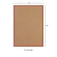 thumbnail image 3 of Linon Home Décor Athena Area Rug or Runner Collection, Cork and Burnt Orange, 1.83' x 2.83', 3 of 8