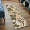thumbnail image 3 of 2'x6' Rug Runners for Hallways Kitchen, Vintage Botanical Non Slip Entryway Beside Floor Carpet Runner, Farmhouse Floral Spring Washable Laundry Room Bedroom Throw Rugs Mat for Family Pet, 3 of 8
