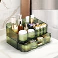 thumbnail image 3 of Organizador de maquillaje MIUOPUR con cajones apilables, color verde, 3 of 8