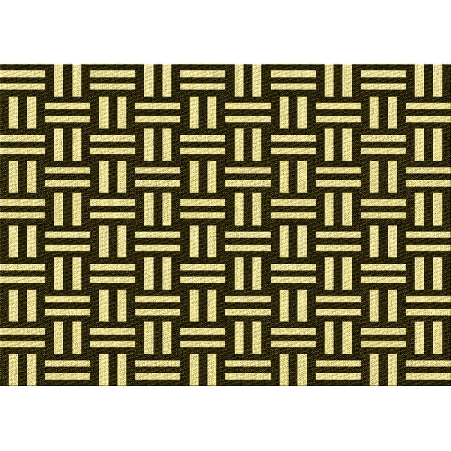 Ahgly Company Machine Washable Indoor Rectangle Transitional Metallic Gold Area Rugs, 8' x 10'