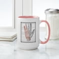 thumbnail image 4 of CafePress - Visible Hand With Anatomy Mugs - 15 oz Ceramic Large White Novelty Mug, 4 of 4