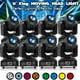 thumbnail image 1 of Foco LED con cabezal móvil, 8 GOBO, 8 colores, para DJ, escenario, DMX512, activado por sonido, para discotecas, fiestas, bodas, iglesias, karaokes y clubes, 1 of 6