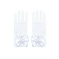 thumbnail image 6 of Flower Girls Dress White Tea Party Gloves Princess Dress 6 Years, 6 of 6