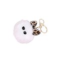 thumbnail image 1 of Guardurnaity Bola llavero lindo pequeño llavero multiusos colgante hebilla bolsa decoraciones colección cumpleaños regalos de navidad Accesorios de disfraces Blanco Guardurnaity AP014346-02, 1 of 6