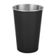 thumbnail image 1 of Xiao Hua Vaso de acero inoxidable de 500 ml, vaso de metal con aislamiento al vacío de doble capa, adecuado para barbacoa, hogar, oficina, fiesta, conducción y otras ocasiones, 1 pieza, negro, 1 of 5