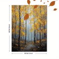 thumbnail image 3 of Golden Forest Landscape Canvas Print, Suitable for Living Room, Bedroom, Office, Hallway, Entryway Decor, 3 of 8