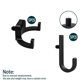 thumbnail image 3 of Kit de 10 para Herramientas de Cobertizo, Accesorios para Cobertizo con Colgadores en Forma de J y U para Organizar Herramientas y Taller, 3 of 5