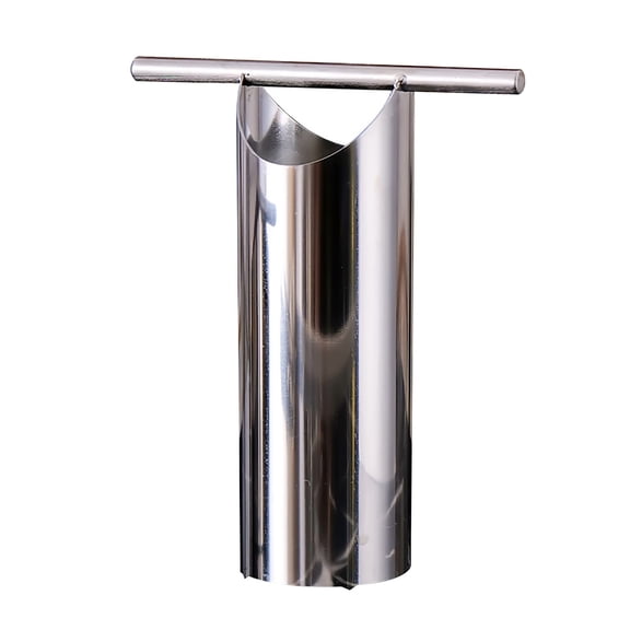 Stainless Steel Watermelon Corer & Hole Punch - Commercial Grade Melon Core Remover, Fruit Carving & Prep Tool ( Silver )