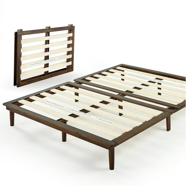 Zinus Bobbie 10 Wood Platform Bed, High Wood Bed Frame Full