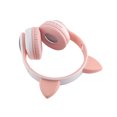 thumbnail image 4 of Auriculares Bluetooth con orejas de gato, transmisión de larga distancia y bajo retardo, auriculares inalámbricos para juegos con Bluetooth para computadora y teléfono, 4 of 12