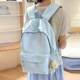 thumbnail image 2 of Weebloom Large School Backpack For Kids Girls Cute Casual Large Capacity Travel Bookbag Middle High School College Blue, 2 of 7