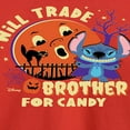 thumbnail image 3 of Disney - Lilo & Stitch - Will Trade Brother For Candy - Toddler & Youth Long Sleeve Graphic T-Shirt, 3 of 5