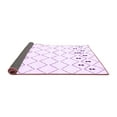 thumbnail image 2 of Ahgly Company Indoor Square Solid Purple Modern Area Rugs, 8' Square, 2 of 4