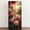 Color 4, variant on Self Adhesive Vinyl Refrigerator Wrap Set Vibrant Red Roses Green Leaves Close Up Floral Door Mural Removable Fridge Sticker Peel and Stick Full Door Cover Decal Kitchen Bar Decor