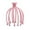Pink, variant on LHWEN Head Massager Soul Extractor Twelve Detachable Prongs Full Head Scalp Massage Adjustable Size Calming Head Scratcher Stimulates Scalp Blood Circulation 360 Prongs Gentle Pressure Point Massage