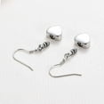 thumbnail image 3 of Heart Cremation Jewelry Drop & Dangle Earrings for Ashes Stainless Steel Memorial Urn Earrings Keepsake Memorial Pendant Ash Jewelry, 3 of 5
