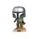 thumbnail image 5 of Funko Pop! Star Wars: El Mandaloriano - El Mandaloriano volando con el Niño, Gris, 5 of 8