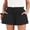 Black, variant on Shorts for Women Summer Casual High Waisted Wide Leg Drawstring Lounge Shorts Comfy 2026 Beach Vacation Clothes L