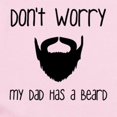 thumbnail image 2 of CafePress - My Dad Has A Beard Body Suit - Long Sleeve Cotton Baby Bodysuit, 2 of 4