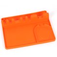 thumbnail image 1 of Resto de cuchara, 2 en 1 utensilios de silicona con almohadilla de goteo para múltiples utensilios de cocina, soporte de cuchara para estufa superior tamaño más grande sin BPA resistente al calor, 1 of 5