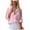 Pink, variant on Aueoeo Tshirts Shirts for Women, Womens Cotton Button Up Shirt Casual Long Sleeve Loose Fit Collared Linen Work Blouse Tops with Pocket