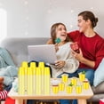 thumbnail image 3 of cssopenss 500 pcs 2 oz Plastic Shot Glasses Yellow Shot Glasses Disposable 2 oz Yellow Party Cups for Drinking Tastings Served Snacks Jello Tastings and Samples, 3 of 7