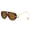 Black-Full Tea, variant on Aviator Double Bridge Sunglasses, UV400 Protection, Unisex Metal Frame, 2026 New Arrival