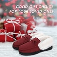 thumbnail image 4 of Mishansha Women Memory Foam Slippers Booties Winter Warm House Shoes, 4 of 7
