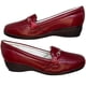 thumbnail image 3 of Zapato Casual Confort Dama Piel Borrego Herraje Acojinado 22/27 Rojo Enco Footwear Casual Herraje Zapato Piel Borrego confort Color Rojo, 3 of 6